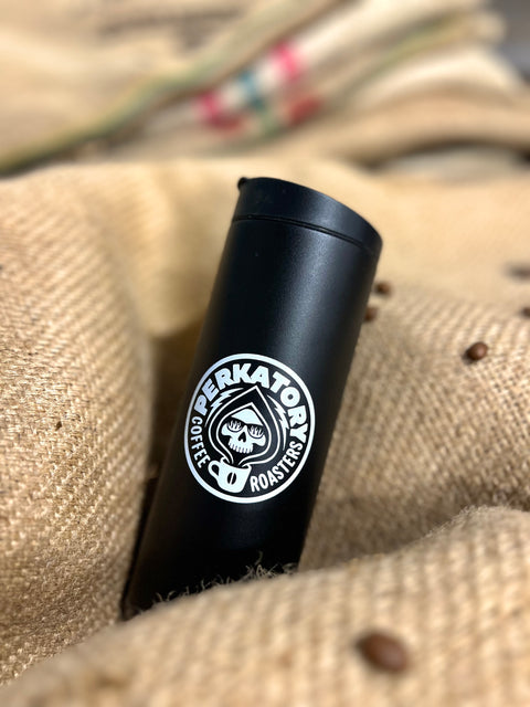 Perkatory Logo Travel Mug